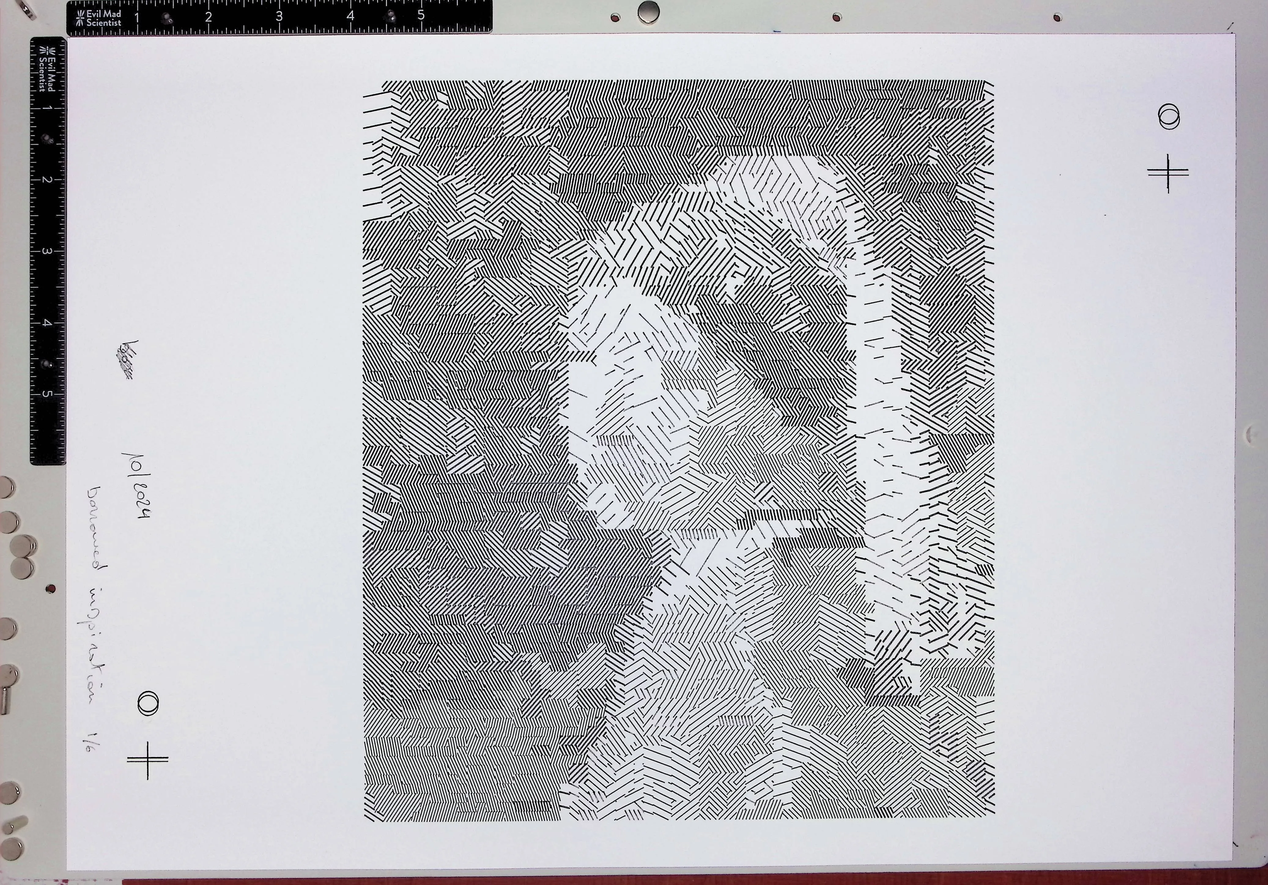 borrowed inspiration 1/6 plotted