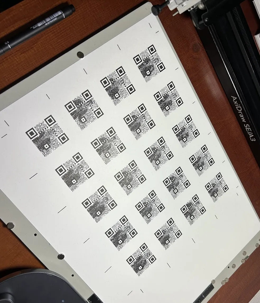 Astley QRs Plotted and Ready